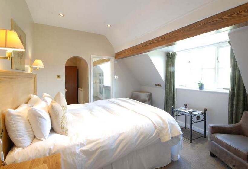 带大床的豪华间, Losehill House Hotel & Spa