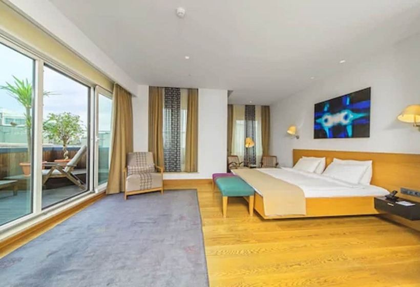 キングサイズベッドのスイートルーム, Misafir Suites 8 Istanbul