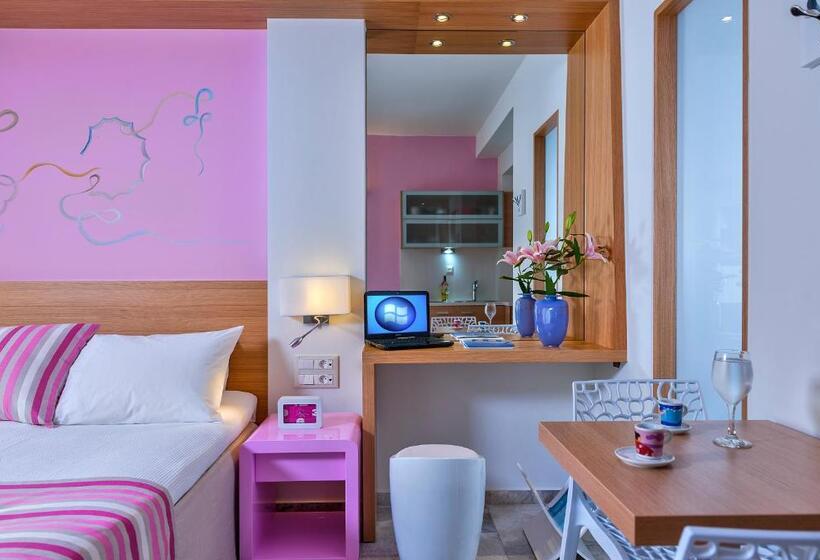 إستديو قياسى مطل على حمام السباحة, Ilios Beach Hotel Apartments Adults Only