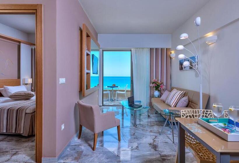 Апартаменты 1 Спальня Вид на Море, Ilios Beach Hotel Apartments Adults Only