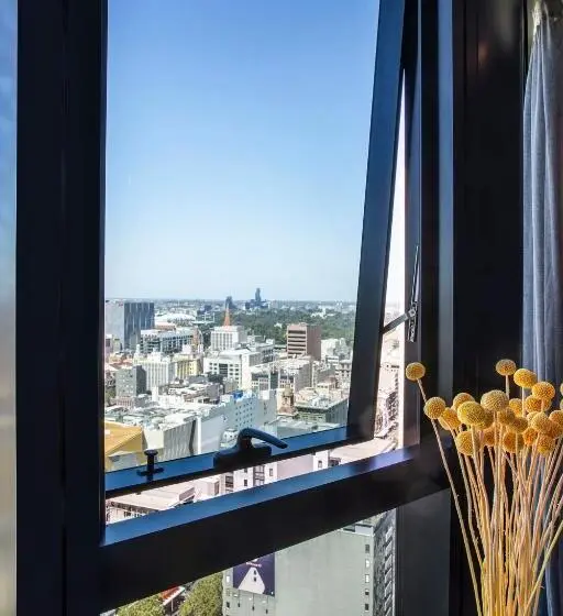 身障者適用キングサイズベッドルーム, Voco Melbourne Central