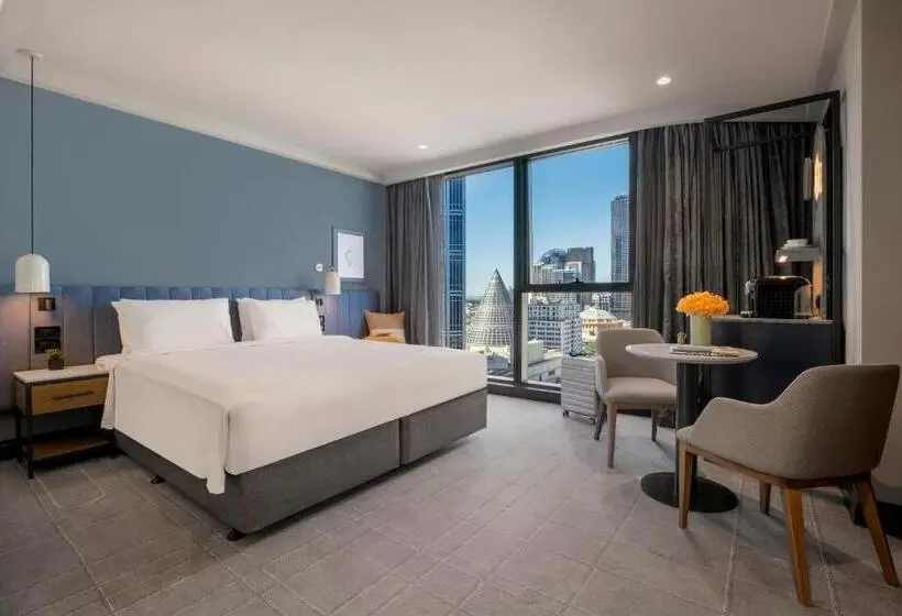 身障者適用キングサイズベッドルーム, Voco Melbourne Central