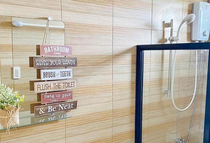 اتاق استاندارد یک تخته با سرویس بهداشتی مشترک, Reddoorz Hostel @ St. Paul Village Lapulapu