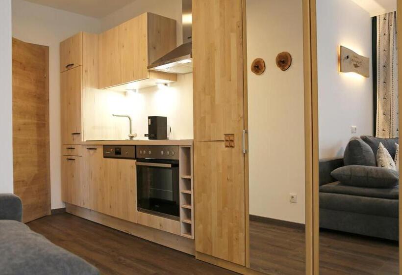 Апартаменты 1 Спальня с Балконом, Apartments Schmiedgut