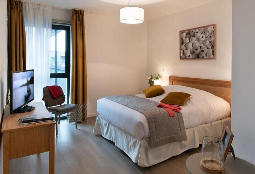 Апартаменты 1 Спальня с Балконом, Résidence Les Tisserands Domitys