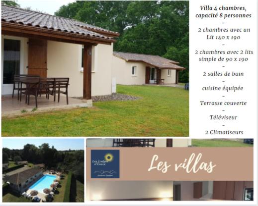 إستديو عائلى, Hôtel Les Lodges D Eauze