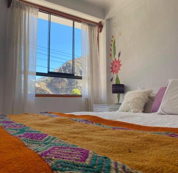 سوییت با چشمانداز کوه, Hostal Chaska Wasi