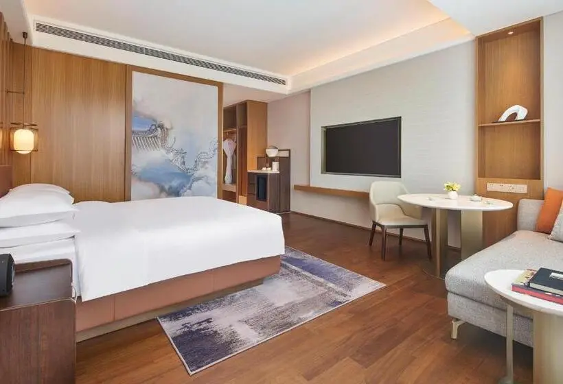 キングサイズベッドのスタンダードルーム, Hyatt Regency Guangzhou Zengcheng