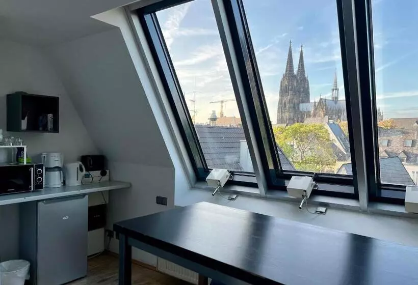 １ベッドルームペントハウスアパート, Altstadthotel Hayk Am Rhein