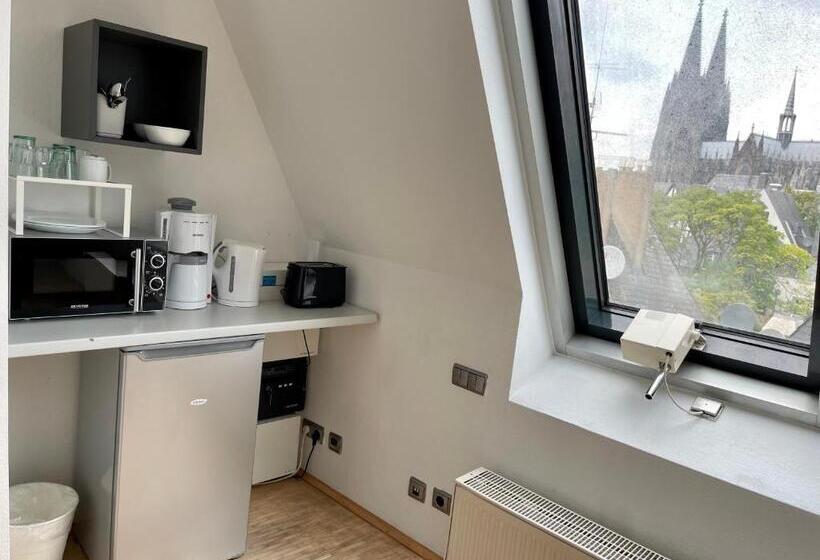 شقة دور أخير غرفة نوم واحدة, Altstadthotel Hayk Am Rhein