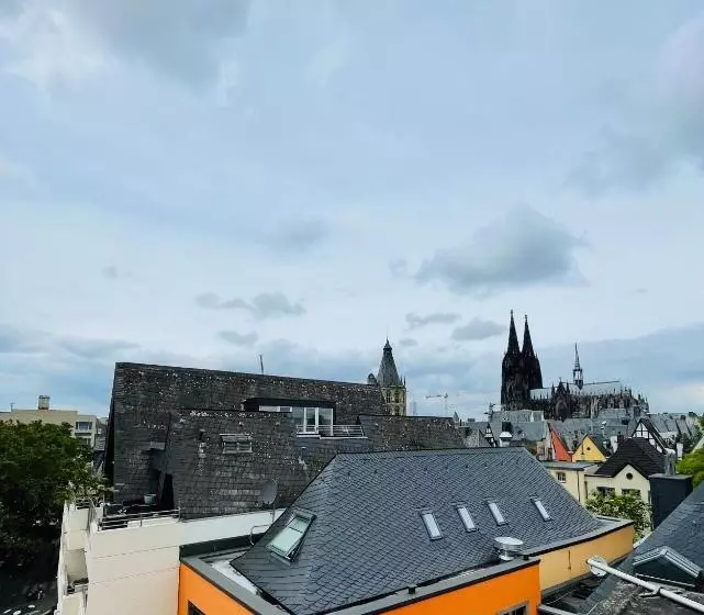 １ベッドルームペントハウスアパート, Altstadthotel Hayk Am Rhein