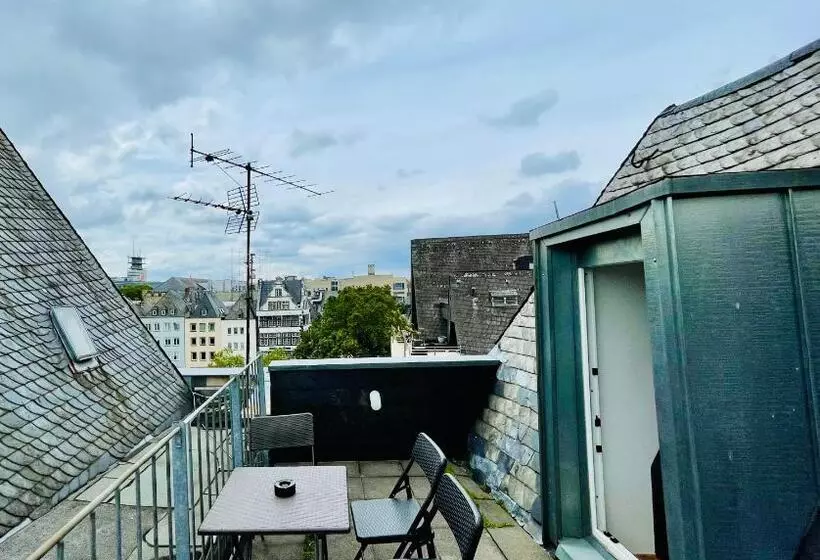 １ベッドルームペントハウスアパート, Altstadthotel Hayk Am Rhein