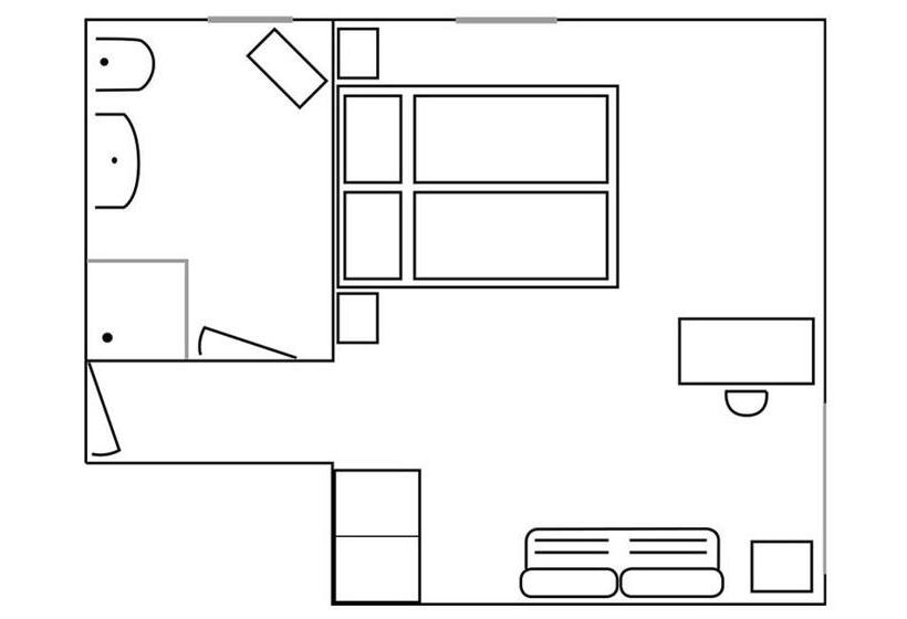 Номер Стандарт Вид на Горы, Panoramahotel Lilienstein