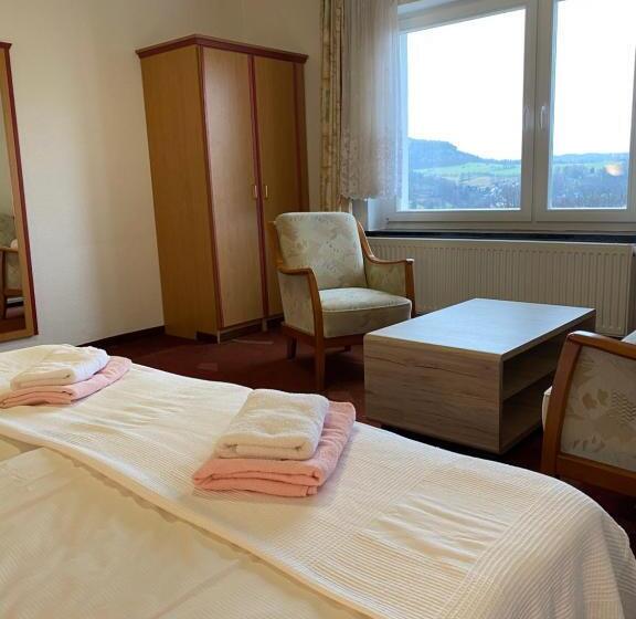 Апартаменты 1 Спальня с Балконом, Panoramahotel Lilienstein