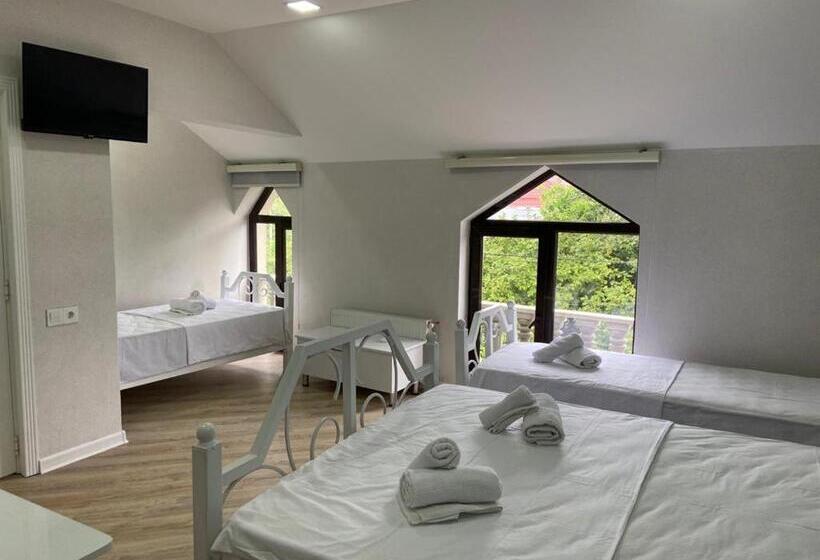 اتاق استاندارد چهار تخته, Allseasons Hotel Gabala With A Hot Outdoor Pool ,sauna And Waterfall