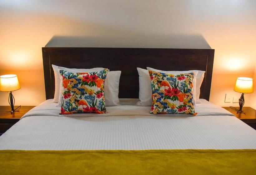 带大床的标准间, Ecohotel Guaduales Pereira