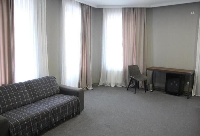 キングサイズベッドのスーペリアルーム, History • სასტუმრო ისტორია