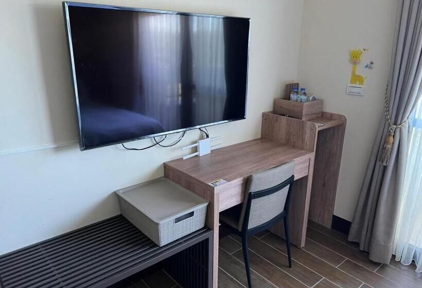 اتاق استاندارد با بالکن, 太魯閣惠宇民宿