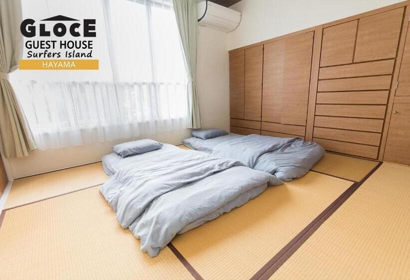 Дом 3 Спальни, Gloce 葉山 サーファーズログハウス L Hayama Surfers Log House