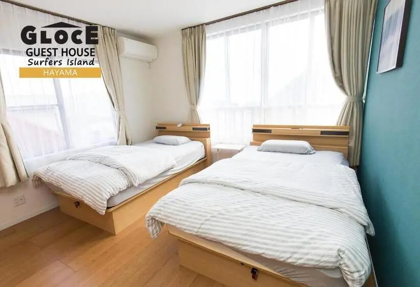 ３ベッドルームハウス, Gloce 葉山 サーファーズログハウス L Hayama Surfers Log House