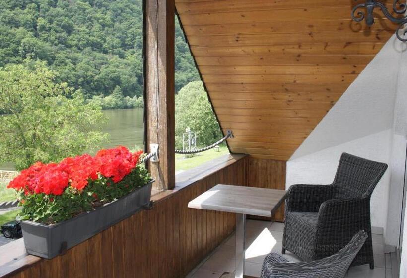 חדר סטנדרט עם מרפסת, Metzgerei Moselgasthof Andries