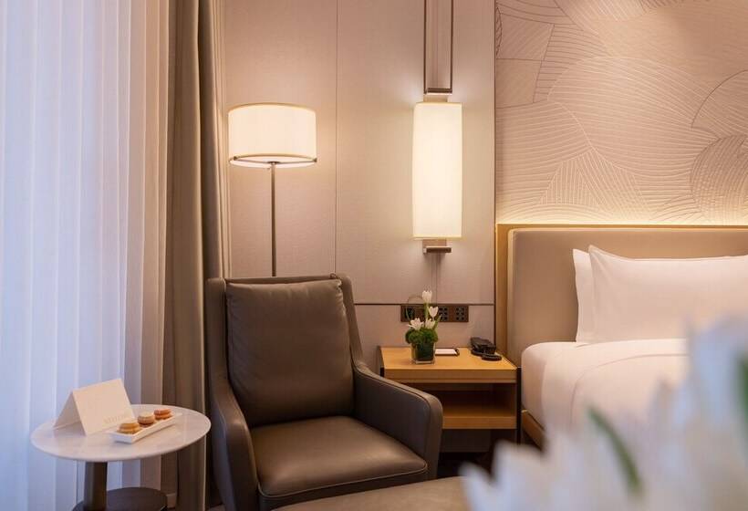 اتاق پریمیوم با چشم‌انداز باغ, Gran Melia Chengdu
