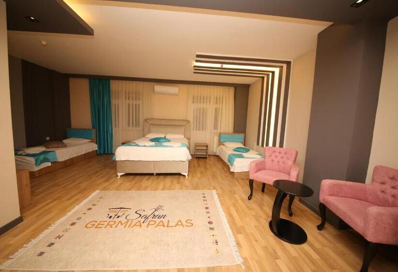 חדר משפחתי נוף לגינה, Safran Germi̇a Palas