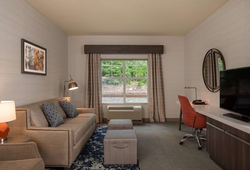 Люкс Кровать Кинг, Hilton Garden Inn Freeport Downtown