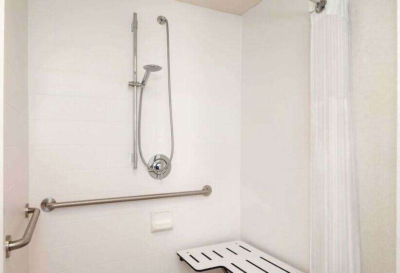 غرفة قياسية لذوى الاحتياجات الخاصة, Hilton Garden Inn Freeport Downtown