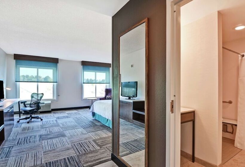 Номер Стандарт Адаптированный для Инвалидов, Hilton Garden Inn Mobile East Bay / Daphne