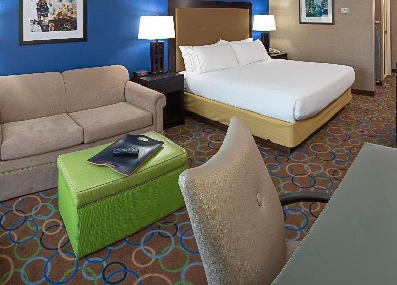 اتاق استاندارد با تخت بزرگ, Holiday Inn Express Hotel & Suites Manchester   Airport, An Ihg