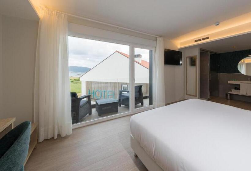 디럭스 테라스 룸 바다 전망, Spa Meiga Do Mar