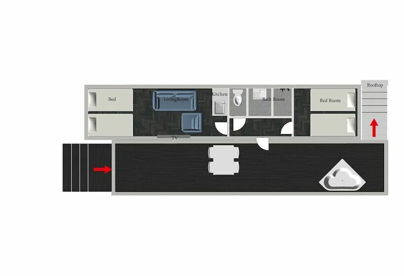 וילה בת חדר שינה 1, Glory Island Okinawa Yabusachi Resort