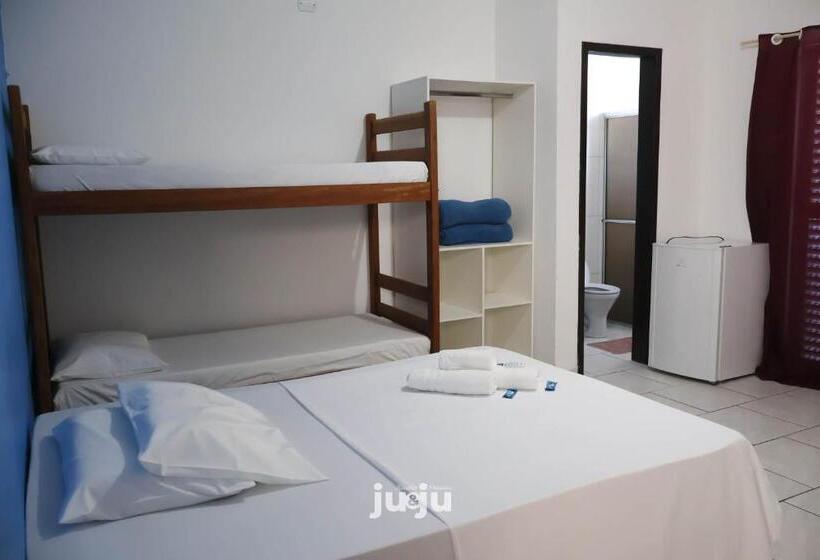 패밀리 룸, Pousada Ju&ju à 400 Mts Da Praia