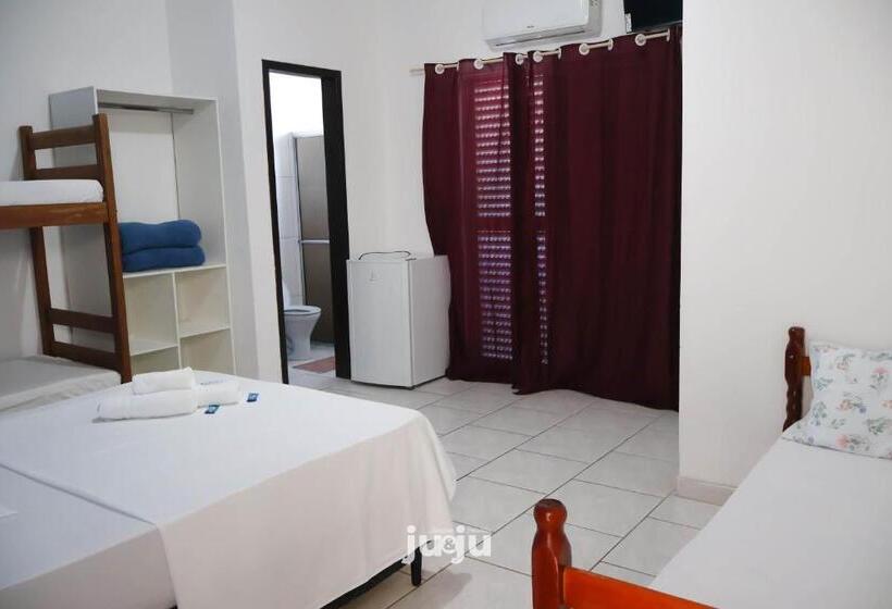 غرفة عائلية, Pousada Ju&ju à 400 Mts Da Praia