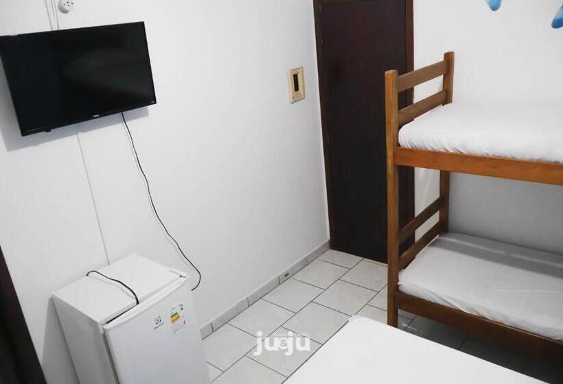 غرفة قياسية رباعية, Pousada Ju&ju à 400 Mts Da Praia