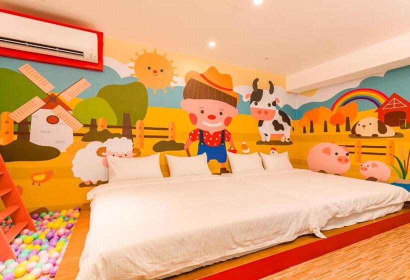 اتاق خانوادگی, 閣樂親子旅宿kids Fun