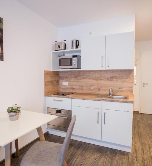 חדר סטנדרט יחיד עם מרפסת, Schoko Apartments