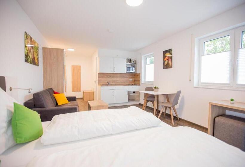 חדר דלוקס עם מרפסת, Schoko Apartments