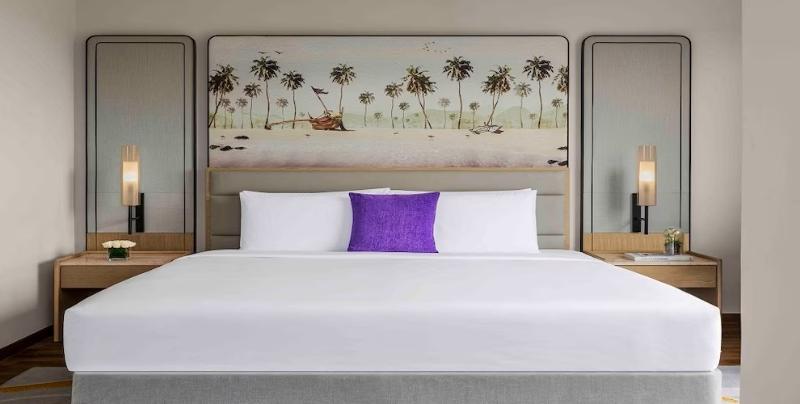 带大床的高级房间, Vivanta Goa, Miramar