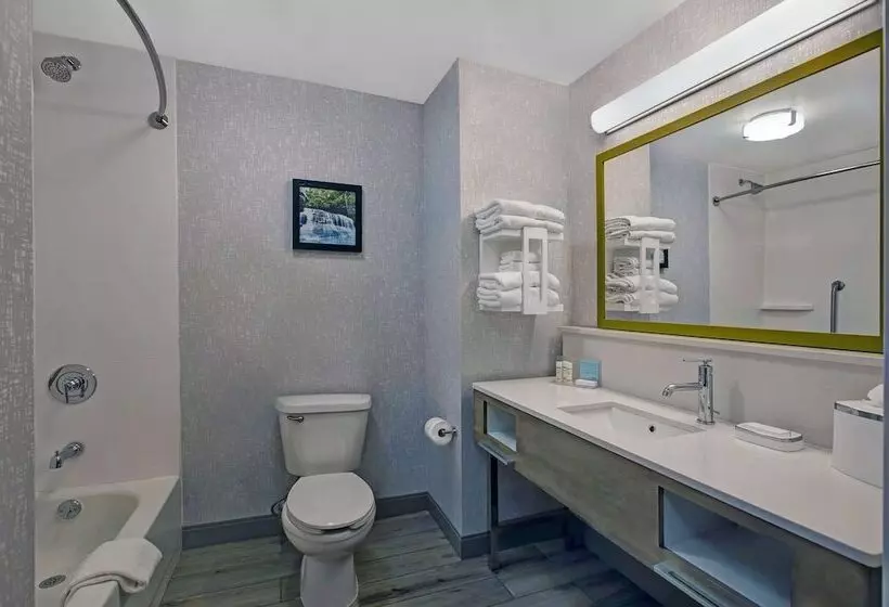 ２ダブルベッドのスタンダードルーム, Hampton Inn Westfield
