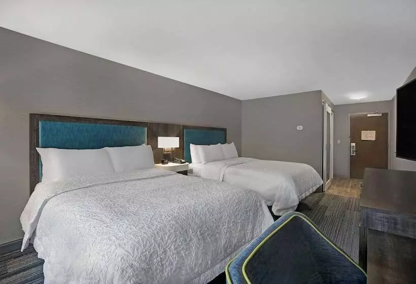 ２ダブルベッドのスタンダードルーム, Hampton Inn Westfield