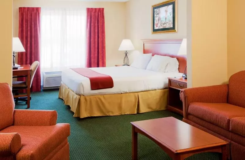 キングサイズベッドのスイートルーム, Holiday Inn Express Hotel & Suites Brooksville West By Ihg
