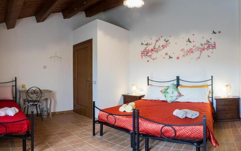 חדר סטנדרט טריפל חדר רחצה חיצוני, Il Gladiolo