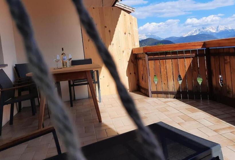 Апартаменты 1 Спальня с Террасой, Haflingerhof