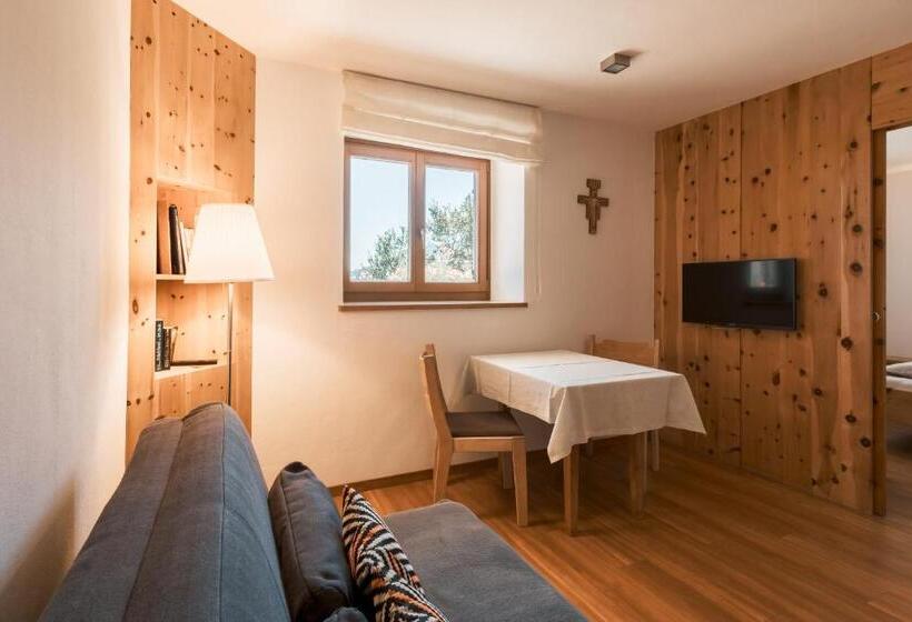 آپارتمان 1 خوابه با تراس, Haflingerhof