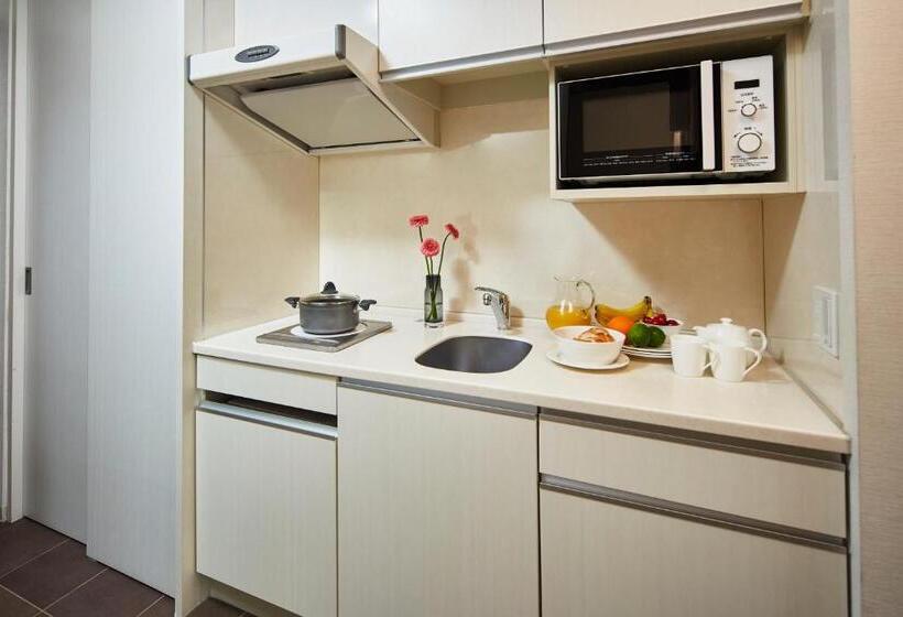 Номер Стандарт, Citadines Karasuma Gojo Kyoto
