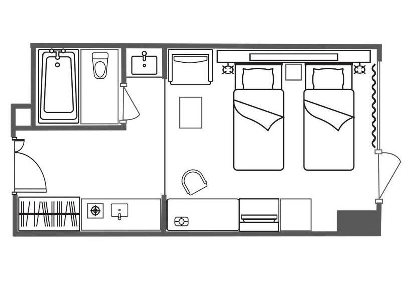 스탠다드 스튜디오, Citadines Karasuma Gojo Kyoto