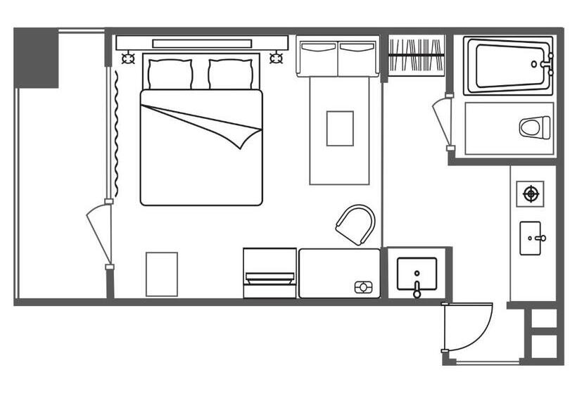 프리미엄 스튜디오, Citadines Karasuma Gojo Kyoto
