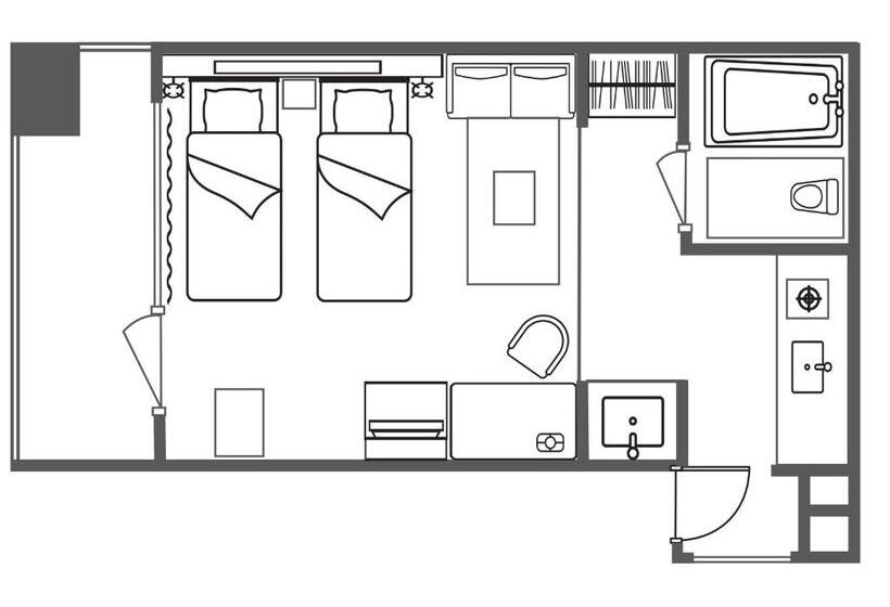 프리미엄 스튜디오, Citadines Karasuma Gojo Kyoto